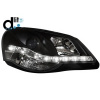 D-LITE predné svetlá s denným svietením VW Polo 9N3 05.05-09 čierne