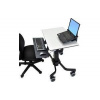 ERGOTRON TeachWell® Mobile Digital Workspace, pojízdný stojan, GRAPHITE GREY 24-220-055