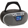 Rádioprehrávač boombox Aiwa BBTU-500DAB/SL Bluetooth strieborný