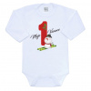 Body s potlačou New Baby Moje prvé Vianoce, 80 (9-12m)