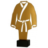 Victoria Sport Kovová trofej s mramorovým podstavcem - Karate/Judo - Kimono