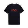 Pánske Tričko s krátkym rukávom PUMA ESS LOGO LAB TEE 68466716 – Tmavo modrá