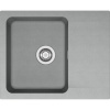 FRANKE Orion OID 611-62 Tectonite drez s odkvapávacou plochou, obojstranný, horná montáž, 620 x 500 mm, šedá, 114.0395.160