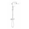 Grohe EUPHORIA SYSTEM 310 sprchový set s termostatickou baterií, horní sprcha, ruční sprcha se 3 proudy, tyč, hadice, chrom