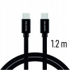 Swissten 71527201 datový USB-C - USB-C, 1.2m, černý