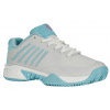 K-Swiss Hypercourt Express 2 HB - brilliant white/angel blue/sheer lilac - Biely, Sivý