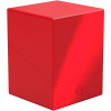Ultimate Guard Boulder 100+ standard size SOLID RED Krabička