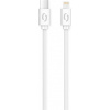 ALIGATOR Datový kabel POWER 3A, USB-C/lightning bílý