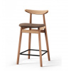 FAMEG Finn - BST-1609/1/61 - barová stolička Farba dreva: buk premium, Čalúnenie: látka CAT. B