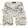 Brandit Savage Vintage kraťasy, biela - 7XL