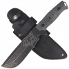 Nôž FOX Native Sandblasted Black Micarta Idroglider