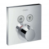 Hansgrohe Shower Select Termostatická batéria pod omietku, na 2 výstupy, chróm 15763000-HG