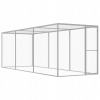 VidaXL Klietka pre mačky, 4,5 x 1,5 x 1,5 m, galvanizovaná oceľ