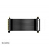 AKASA kabel RISER BLACK X2 Premium PCIe 3.0 x 16 Riser, 100cm