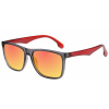 Relax Alburry - R2358A/Shiny Grey/Red/Inferno Platinum/Polarized one size