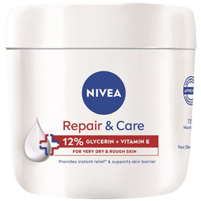 Nivea Repair & Care Cream - Hydratačný telový krém pre suchú a hrubú pokožku 400 ml