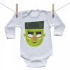 Boodyy Body s dlhým rukávom Halloween maska 92 (18-24 mesiacov)