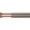 Audio kábel EMOS Dvojlinka ECO 2x2, 5mm, priehľadná, 100m (2308325000)