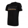Merino tričko Sensor Merino Air PT Tee SS - čierne XL