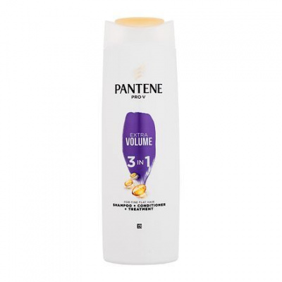 Pantene Extra Volume 3 in 1 objemový šampon, kondicionér a maska pro jemné vlasy 360 ml pro ženy