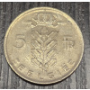 Belgicko 5 Franc 1967 461