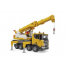 Bruder Nákladné auto Scania so žeriavom Liebherr
