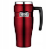 Thermos Style 470 ml vodotěsný termohrnek s madlem červená