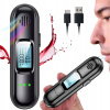 ALKOHOL TESTER BEZUSTNÍKOVÝ DIGITÁLNY LCD HYGIENICKÝ PRECÍZNY 0.19% BAC TEPLOMER
