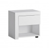 Nočný stolík biely LYON LYOK03P