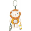 Small Foot Látkové chrastítko k zavěšení - Lvíček