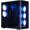 Zalman skriňa P60 / ATX / 5x120mm ARGB fan / 2xUSB 3.0 / USB-C / panoramatická / čierna
