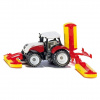SIKU 1672 Traktor Steyr se sekacími nástavci 1:87