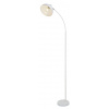 Rabalux Biela stojacia lampa Daron pre žiarovku E27 5239