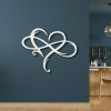 Karls DESIGN Dekorácia na stenu - Nekonečná láska - 45x36