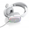 Modecom Slúchadlá s mikrofónom VOLCANO MC-899 PROMETHEUS WHITE, USB pripojenie (S-MC-899-PROMETHEUS-200)