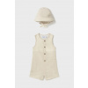Dupačky a detská čiapka Mayoral 1643.3B.Baby.PPYA béžová 74