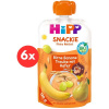 HiPP Bio Snackie Hruška-Banán-Biele hrozno-Ovos 6 x 120 g