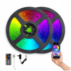 LED pásik RGB 5050 Aplikácia SMART HOME 20M DIAĽKOVÝ OVLÁDAČ Bluetooth hudobný set