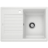 Granitový drez Blanco ZIA 45 S Compact biela