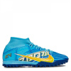 Nike Mercurial Superfly Academy DF Astro Turf Trainers Blue/White 9 (44)