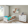 BabyBeds Detská posteľ STAS Farebné prevedenie: Jelša, Velikost postele: 160x80 cm, Úložný priestor k posteli: Áno, s úložným priestorom