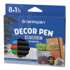 Dekoračný popisovač CENTROPEN 2737 Decor Pen Metallic - sada 8+1 ks
