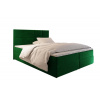 Čalúnená posteľ boxspring LENY - kronos 19 / 140x200 / s vrchným matracom