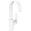 Hansgrohe Vivenis - Páková umývadlová batéria 210 s otočným výtokom bez odtokovej súpravy, biela matná 75032700