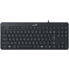 GENIUS klávesnice LuxeMate 110/ Drátová/ USB/ černá/ CZ+SK layout 31300012402