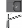 Set Schock S15-7 (dřez Manhattan D-100XS Croma + baterie SC-510.120 Croma)