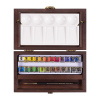 Akvarelové farby REMBRANDT - Traditional box 22 kalíškov (Rembrandt water colours - box Traditional pans)