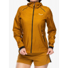 Nepremokavá bunda dámska Salewa Pedroc PTX 2,5L Light Jacket - golden brown