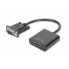 DIGITUS VGA to HDMI Konverter a Audio Full HD 15 cm