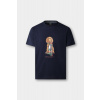 TRIČKO HACKETT LONDON HERITAGE HARRY TEE MIDNIGHT BLUE